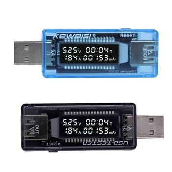 USB Strom Spannung Kapazität Tester Volt Strom Spannung Erkennung Ladegerät Kapazität Tester Meter Mobile Power Detektor Batterie Test
