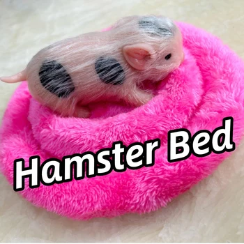 Silikon Ferkel Zubehör Piget Bett/ Hamster-Bett-Weiche Warme Kissen für Kleine Tier - KEINE FERKEL im Lieferumfang ENTHALTEN