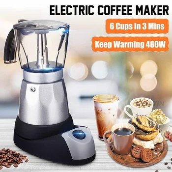 Multi-Funktion Kaffee Maker Kaffee Topf Kaffee Perkolator Electric Moka Pot, Wasserkocher, Kaffeemaschine Tragbare Büro Kaffee Maker