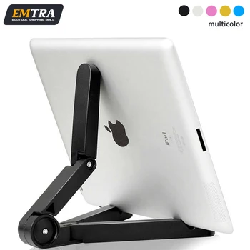 EMTRA Universal-Folding Tablet Halterung Für iPad Air Pro 4.7 12.9 Zoll Für Samsung Xiaomi Huawei Tablet-Halter iPad-Zubehör