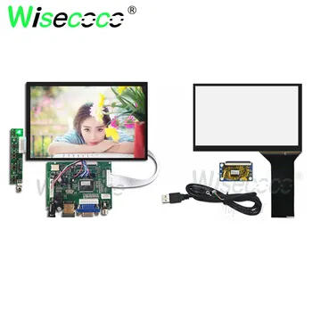 Wisecoco 7 Zoll Touchscreen 1280 x 800 IPS Raspberry Pi LCD Display VGA AV Fahrer Bord