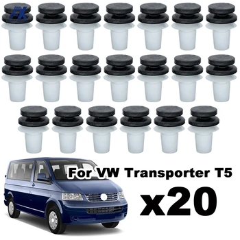 20pcs Auto Tür Trim Panel Clips Innen Befestigungen Ösen Für VW Passat B5 Transport T5 Polo Skoda Octavia Audi A3 3B0867333