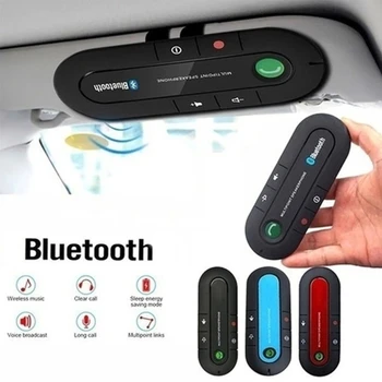 Mini Sonnenblende Clip Bluetooth-Freisprecheinrichtung Audio MP3 Musik Empfänger Auto Kit Wireless Handsfree Speaker phone, Adapter für Telefon