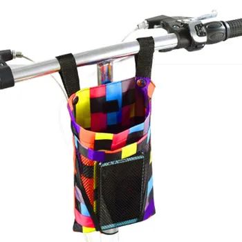 1PC 600D Stoff/Bildschirm Bike Basket Multi-Zweck Abnehmbare Wasserdichte Vordere Korb Für Fahrräder, Roller, Fahrrad Lagerung Tasche