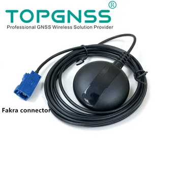 TOPGNSS NEUE hohe Qualität GLONASS +GPS Antenne Fakra MFD2 RNS2 RNS 510 MFD3 RNS-E Für VW Skoda für Benz Für Audi A3/A4/A6/TT