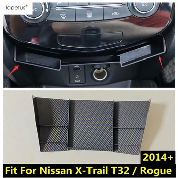 Für Nissan X-trail T32 / Rogue 2014 - 2020 zentrale Steuerung Lagerung Box Container Halter Fach Organizer Fall Kunststoff Zubehör