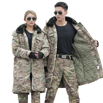 -21°F, Herren Jacken Taktische Militärische Kleidung Camo Jacke Dicke Innere Windjacke Im Freien Armee Wandern Camping Coat Wasserdicht