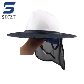 Bau Sicherheit Reflektierende Hard Hat Neck Shield Helmet Sun Shade Reflective Stripe Kit Sommer Sonnenschutz Zu Verhindern Sonnenbrand