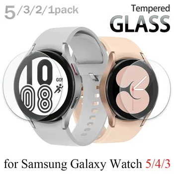9H Gehärtetem Glas für Galaxy Watch 5/4/3 40/44mm 42/46mm HD Screen Protector Anti-Scrach Filme für Samsung Classic Watch 4 3