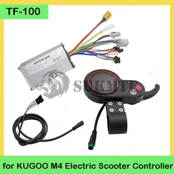 TF-100 Elektrische Roller 36V 48V Bürstenlosen Intelligente Motor Controller + 5/6 Pins Instrument Display für Kugoo M4 Scooter