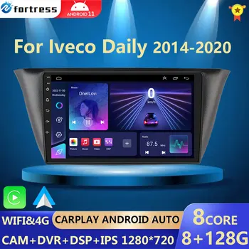 Android 12 Auto Auto Radio Video Multimedia-Player Für Iveco Daily 2013-2021 CarPlay GPS Navigation Autoradio QLED Touch Screen