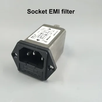 IEC Einlass Modul AC Steckdose mit Sicherung EMI filter 6A 115 V/250 V 50HZ/60HZ