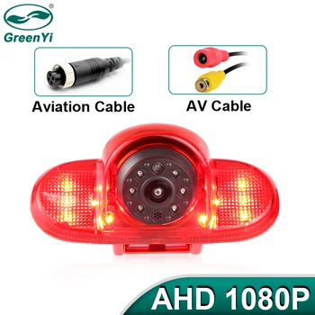 CCD AHD 1080P Auto Rückansicht Kamera Reverse Backup Parkplatz LED Brake Light Cam Für Opel Vivaro Renault Trafic 2001-2014 Van