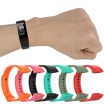 Für Redmi 4C band-Armband-Uhrenarmband Für Xiaomi Mi Smart Band 4C Smart Armband Armband Ersatz Silikon Uhr Armband