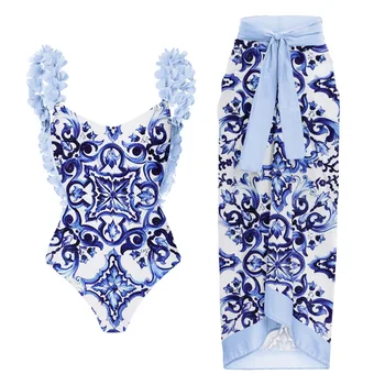2023 Neue Ankunft Push-Up Frauen Bikini Set Floral Bedruckte Rüschen Bikinis Strappy Bandage Bademode Brasilianischen Biquini Badeanzug