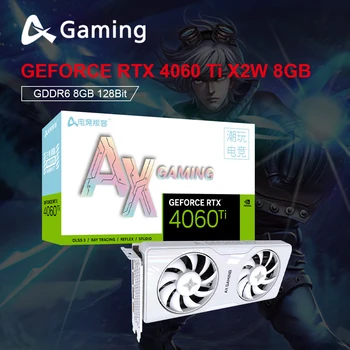 2023 AX Gaming RTX 4060 TI die Neue Grafikkarte GDDR6 rtx4060ti 8G-Gaming Nvidia GPU Video Karten 8Pin 128-Bit placa de Video