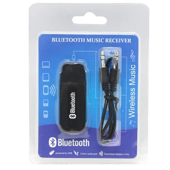 USB Wireless Bluetooth 5.0 Audio Receiver Transmitter Adapter Home Speaker Transmitter 3,5 mm Jack Für TV PC Auto Kit Adapter