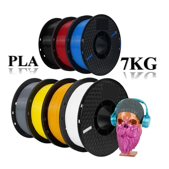 KINGROON 7 KG PLA Filament 1,75 mm 3D Druck Kunststoff 100% Keine Blase Mehrere Farbe Hohe Qualität FDM 3D Drucker