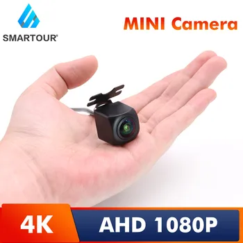 Smartour 4K AHD 1080P Auto Rückansicht Kamera Auto Parkplatz HD-Front-Kamera CCD Nacht Vision 180 Grad Universal Für AHD Monitor