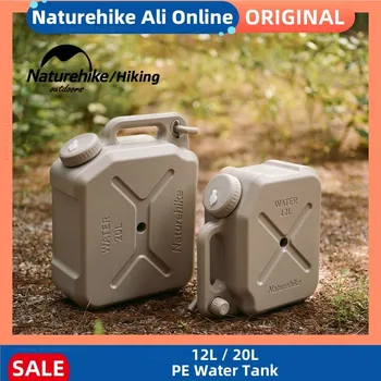 Naturehike 12/20L Kapazität Outdoor Wasser Eimer Tragbare Fahren Wasser Eimer Tragbare Behälter-Behälter Mit Wasserhahn Für Camping
