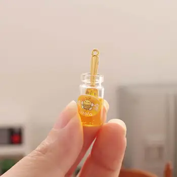Schöne Puppenhaus Honig Topf, Dekorative Kreative Komfortable Hand Gefühl Miniatur Lebensmittel Spielen Honig