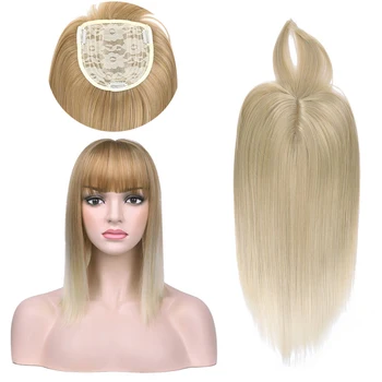Frauen Ombre Hair Extension Clip mit Bang Lange Gerade Synthetische Haar Stück Hohe Temperatur Faser