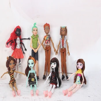 Neue Stil Monster Spaß Hohe Puppen Gemeinsame Bewegliche Weibliche und Männliche Monster Puppe für Kinder beste Geschenk Großhandel Mode Puppen