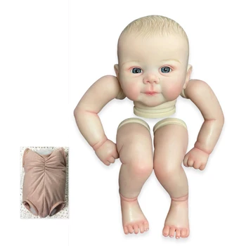 NPK 19 Zoll Fertige Puppe Größe Bereits Lackiert Julieta Kits Sehr Lebensecht Baby Puppe mit Vielen Details Venen