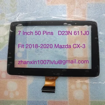 Neue 7 Inch 50 Pins Touch Screen D23N 611J0 Für 2018-2022 Mazda CX3 Auto CD DVD Audio Multimedia-Player GPS Navigation Radio