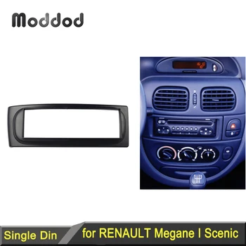 1 Din Radio Fascia für RENAULT Megane I Scenic 1996-2002 1996-2003 GPS DVD Stereo Panel Dash Mount Installation Trim Kit Rahmen