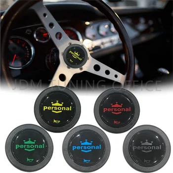 JDM das Persönliche LOGO-Stil Auto-Racing Horn Button Sport Steering Wheel Horn Button Mitte Kappe Auto Styling Für Auto Zubehör