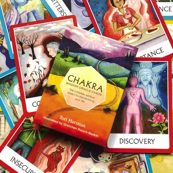 Heiße Verkäufe Weisheit Oracle Tarot-Karte Schicksal, Weissagung, Prophezeiung Karte Familie Party Spiel Spielzeug Tarot-Karten PDF-Anleitung