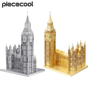 Piececool 3D Metall Puzzle Modell Kits Big Ben Gebäude Kits DIY Spielzeug für Teens Beste Geburtstag Geschenke