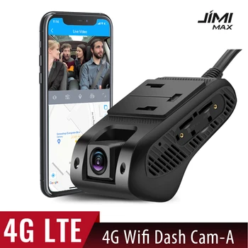JIMIMAX 4G Dash Cam Für Auto JC400P 24h Parkplatz Monitor Wifi Hotspot Dual Recorder Live-Video-Fahrzeug-GPS-Dashcam Remote Sprechen