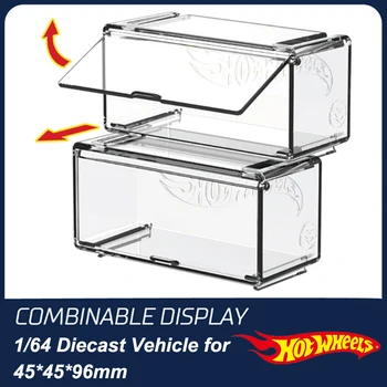 Hot Wheels Display Box Lagerung Box für 1/64 Diecast Model Car High-grade mit Verbindungselementen verbunden Werden (Ohne Auto)