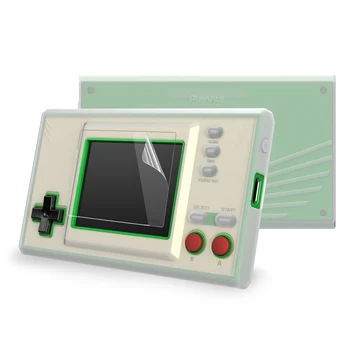 PlayVital Silikon Abdeckung Schutzhülle Haut für Game & Watch: The Legend of Zelda mit 2 Stück Displayschutzfolien