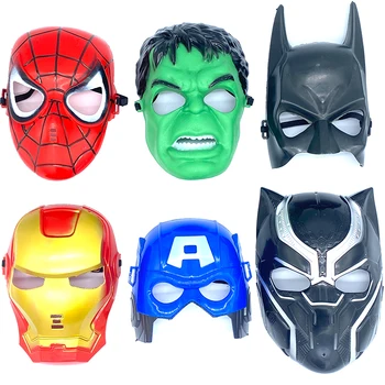Neue Marvel Avengers 3 Avengers Action Figur Spielzeug Superhelden-Masken Spiderman-Iron Man-Hulk-Cartoon Partei Maske Cosplay Maske