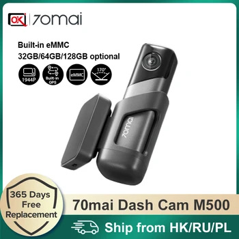 70mai Neue M500 dash cam eMMC gebaut-in Lagerung Cam 170FOV Anzeigen Recorder Auto Kamera 2592x1944P 24H Parken
