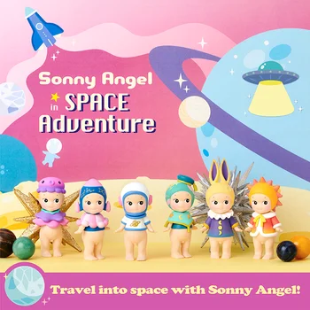 Sonny Angel-Abenteuer im Weltraum-Space-Series-Blind, Random Box, Mystery box Kawaii Spielzeug Figuren Geburtstag Geschenk Kid Spielzeug Action-Figuren