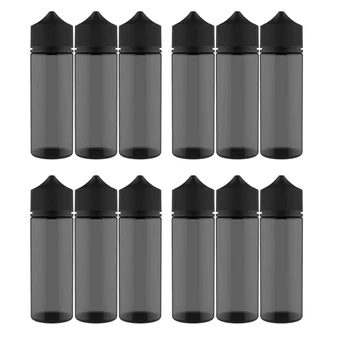 10pcs 30ml-120ml Kunststoff Leere Squeezable Dropper Flasche, Wiederverwendbare Reise-Vape-öl Container-Child Resistant Caps-Wasser-Flaschen