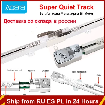 Aqara Super Stille Elektrische Vorhang Track Anpassbare Für Aqara Vorhang Motor,Smart Home Automatische Vorhang Schienen Control System