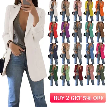 Frauen Blazer Jacken 2022 Mode Frauen Kleidung Elegante, Stilvolle, Feminine Blazer Büro Verschleiß Lässige Blazer Tops Weibliche Jacke