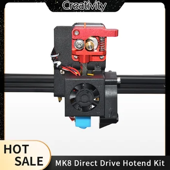 Kreativität MK8 Upgrade-Direct-Drive-Extruder Hotend Kit 3D-Drucker Metall Teile 12V/24V 40W Für Ender3/CR-10s/ CR-10