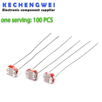 100pcs 5528 LDR Foto Light Sensitive Resistor Photoelektrische Fotowiderstand GL5528 5537 5506 5516 5539 5549 Für Arduino