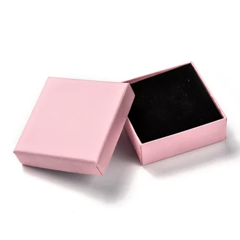 32Pcs Schmuck Display Box Karton Ring Boxen mit Schwamm für Kleine Uhren Halsketten Ohrringe Armband Schmuck Geschenk Verpackung