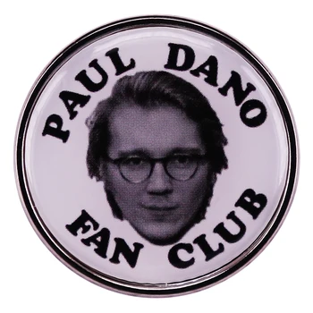 Paul Dano Fan Club Emaille Pin Rucksack Pins Abzeichen Brosche Schmuck Geschenke