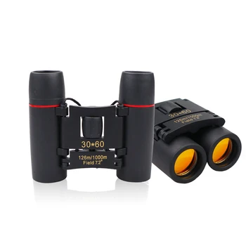 Zoom Teleskop 30x60 Folding Fernglas mit Low Light Night Vision für outdoor Vogel beobachten Reisen Jagd camping