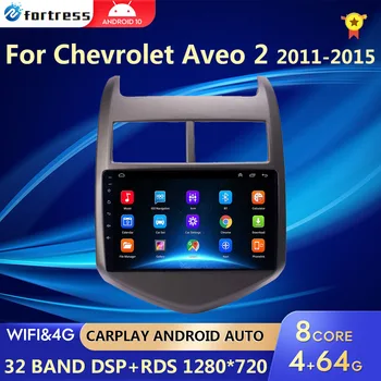 4G+64G Für Chevrolet Aveo 2 Sonic T300 2011-2015 Auto Radio Multimedia Player Navigation GPS 2 din 2din Android Autoradio CarPlay
