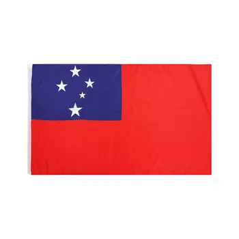 3X5 Ft WS Samoa American Samoa Flag Doppelt Genähte Flaggen aus Polyester mit Messing-Ösen für Dekor