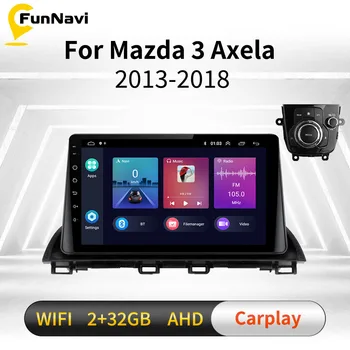 Auto Radio für Mazda 3 Axela 2013 - 2018 2 Din Android Auto Stereo GPS WIFI Navigation Multimedia Video Spieler Kopf Einheit Autoradio